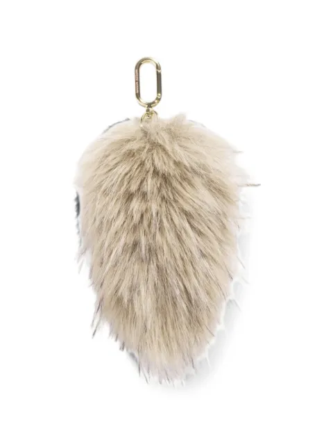 Maison Kitsuné fox-tail keyring