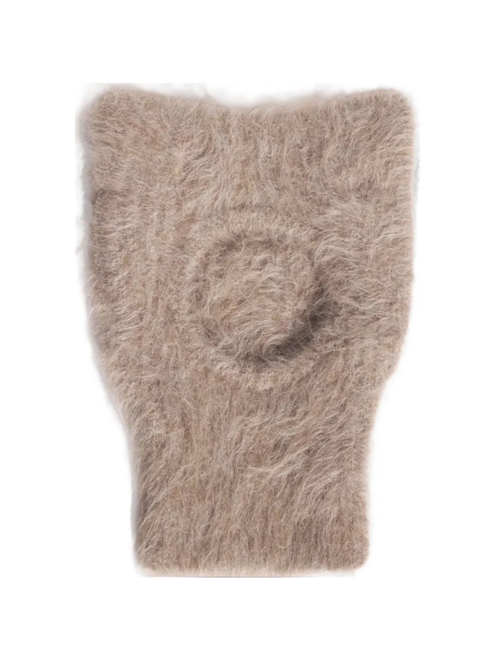 Maison Kitsuné fox-ears balaclava hat