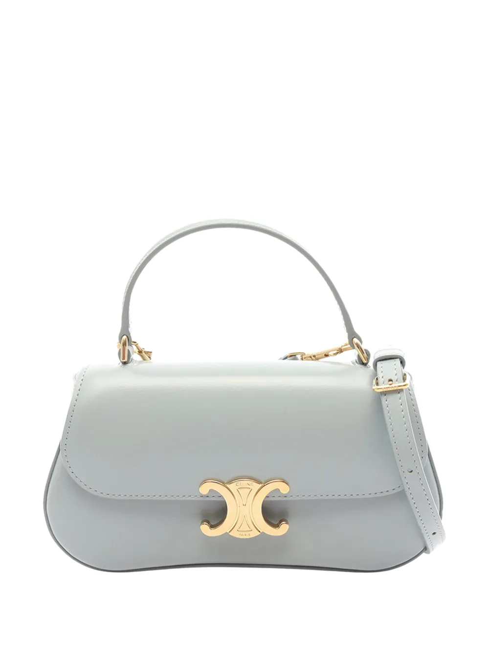 Celine Pre-Owned sac à main en cuir Laura (modèle 2010-2026) - Bleu Celine Pre-Owned sac à main en cuir Laura (modèle 2010-2026) - Bleu