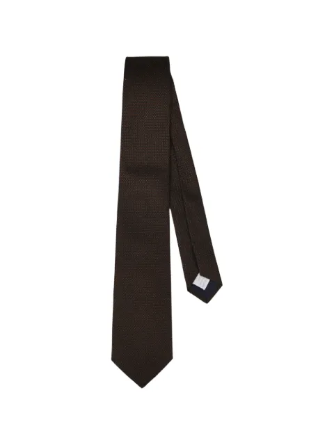 Tagliatore micro-pattern silk tie