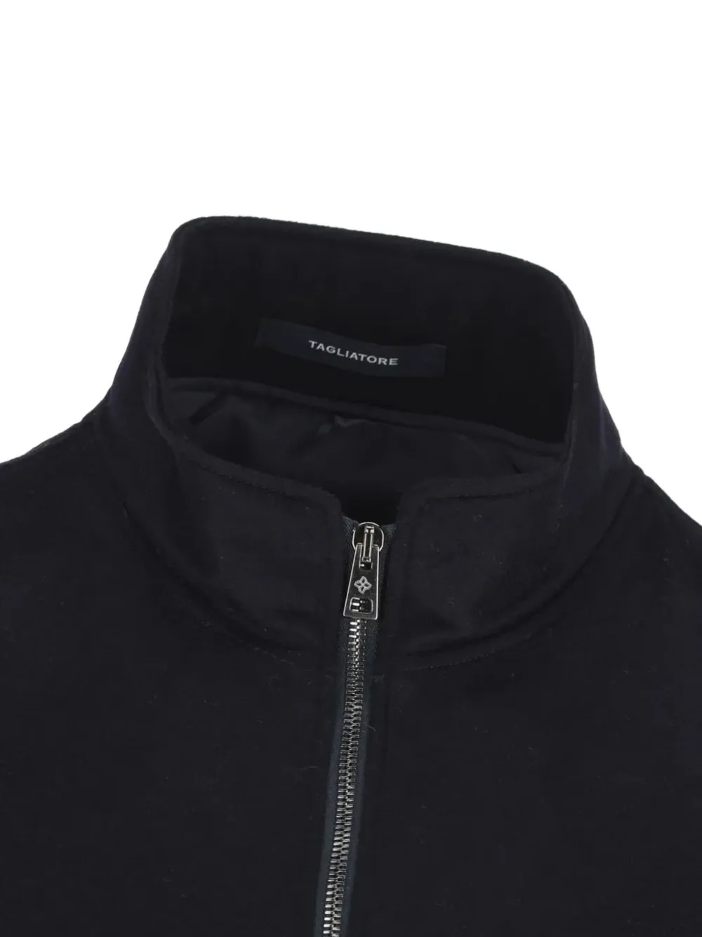Tagliatore cashmere gilet Zwart