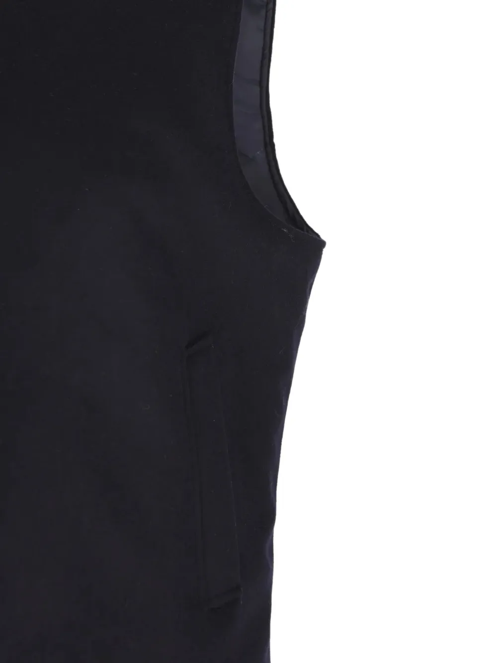 Tagliatore cashmere gilet Zwart