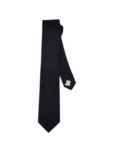 Tagliatore micro-pattern silk tie