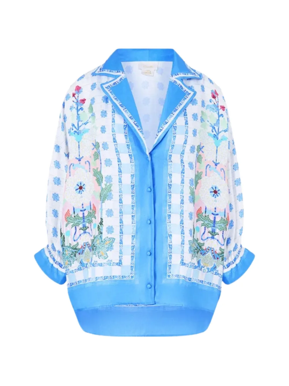 Camilla silk shirt - Blanc Camilla silk shirt - Blanc