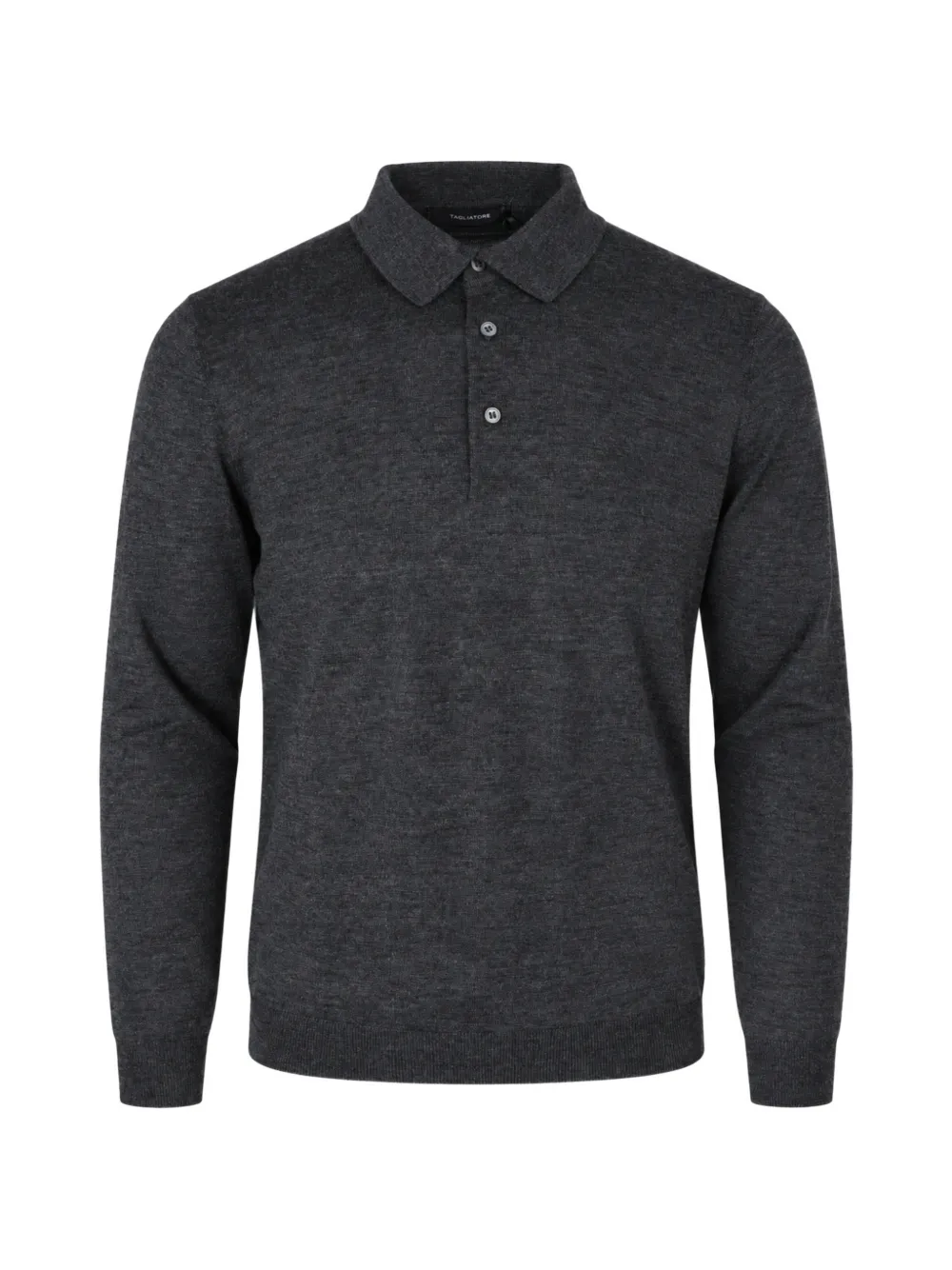 Tagliatore long-sleeve polo shirt Grijs