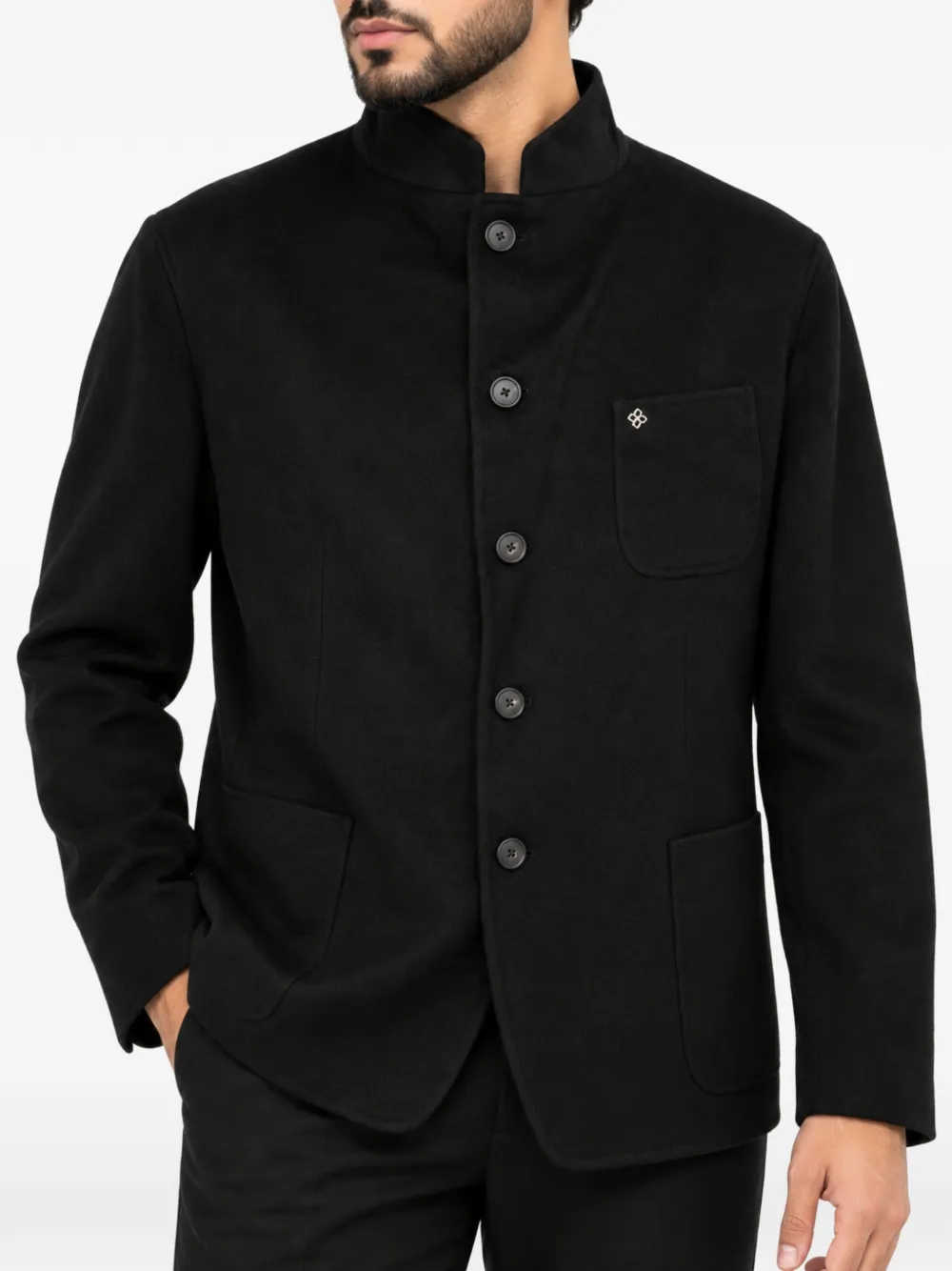 Tagliatore single-breasted blazer Zwart
