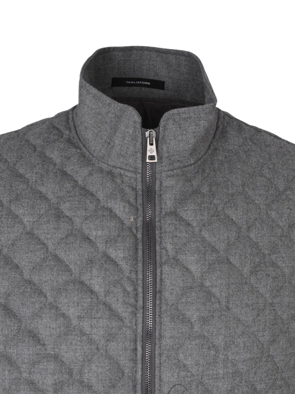 Tagliatore Scott gewatteerde bodywarmer Grijs