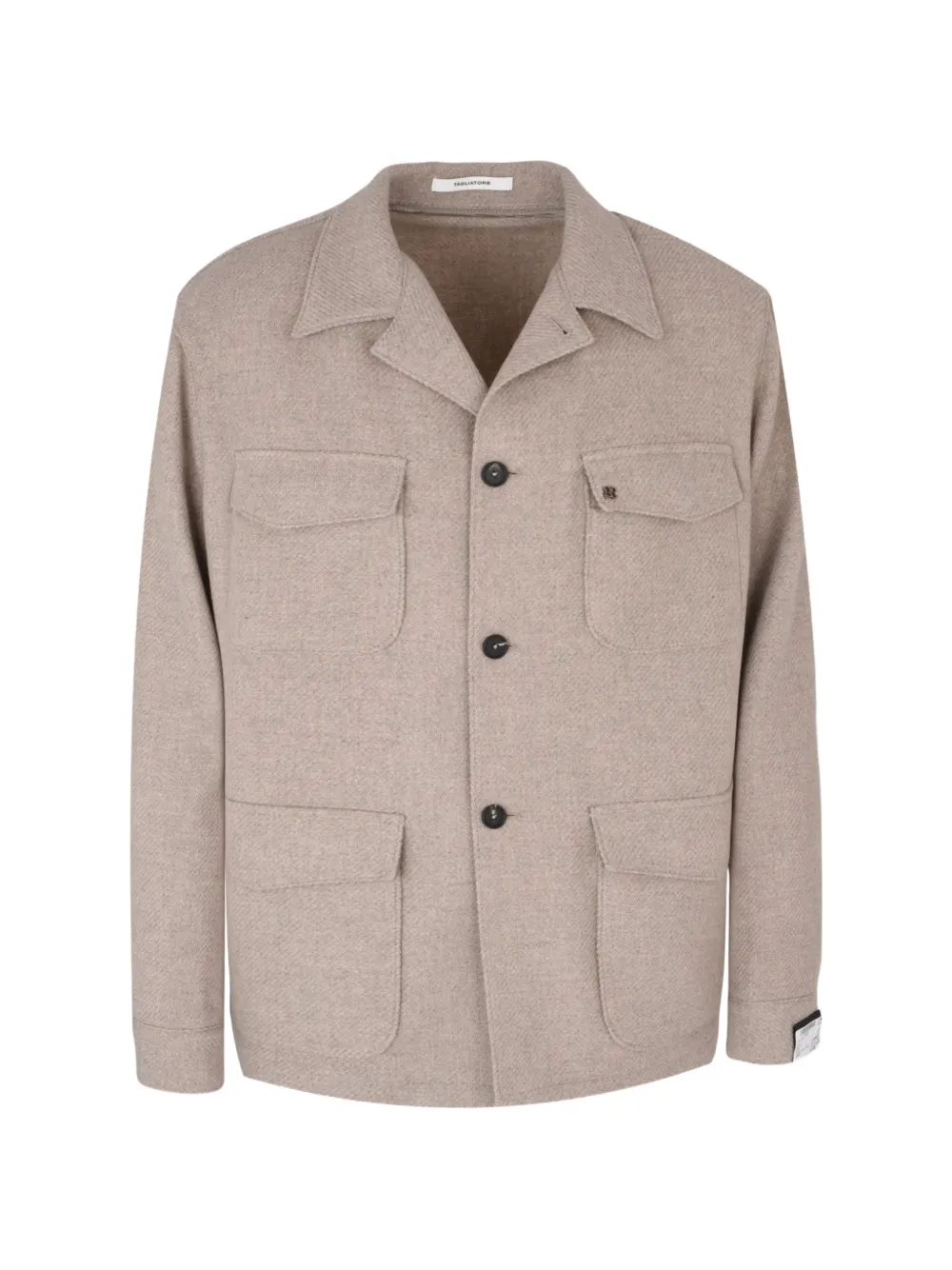 Tagliatore G-Brook military-pocket jacket - Neutrals