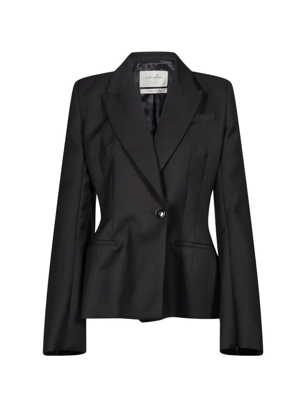 Matières Fécales split-cuff tailored jacket