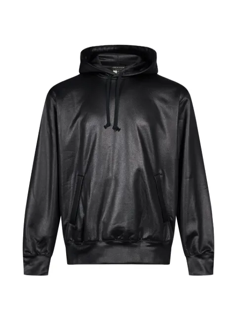 Comme des Garçons Homme Plus hoodie con perforaciones