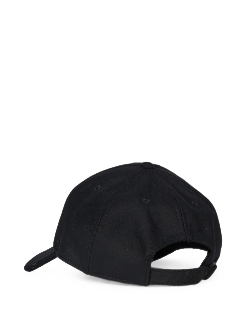 Junya Watanabe MAN Honkbalpet met geborduurd logo Zwart