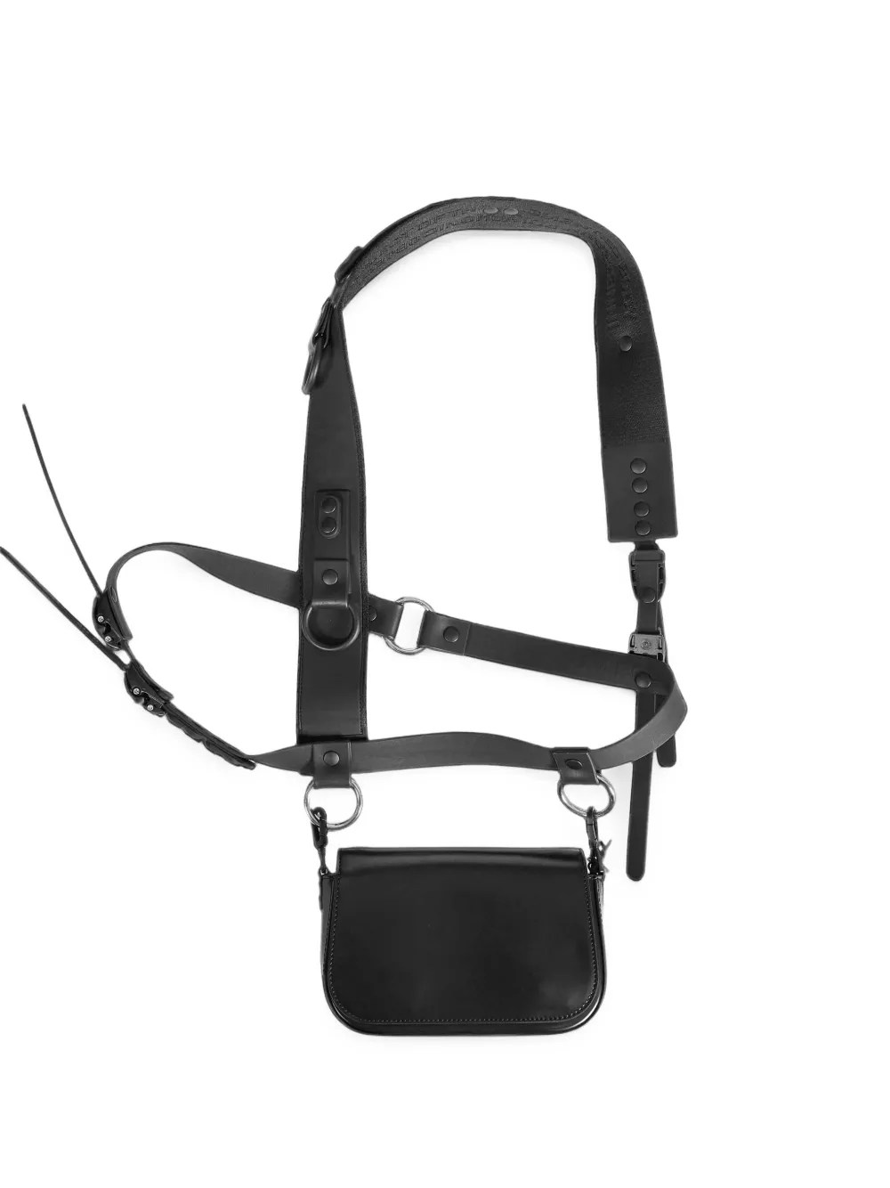 Junya Watanabe MAN Innerraum harness-style belt bag - Schwarz