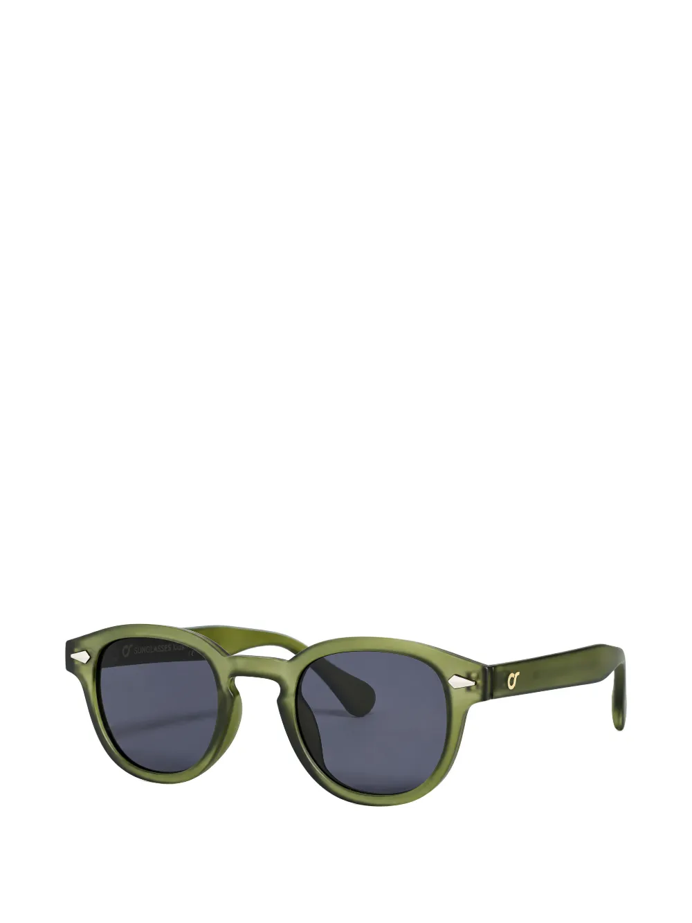 OS SUNGLASSES KIDS Berlino zonnebril met rond montuur Groen