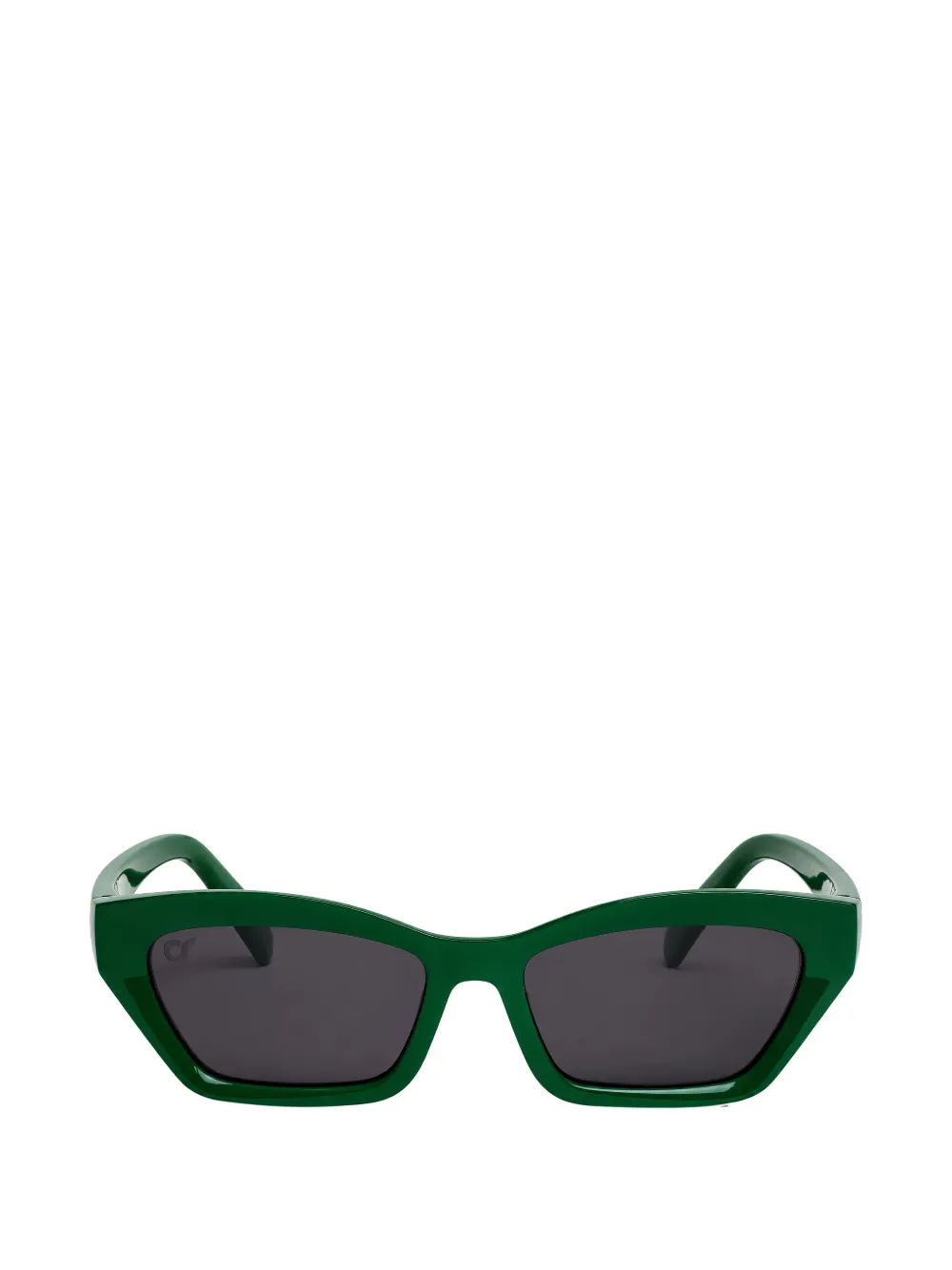 OS SUNGLASSES KIDS geometric-frame sunglasses - Verde