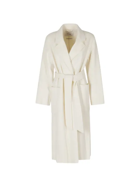 IVY OAK Celia belted wool coat