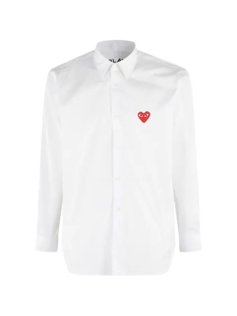 Comme Des Garçons Play heart-patch shirt