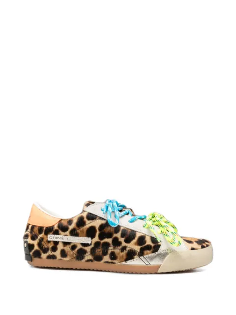 Crime London leopard-print sneakers
