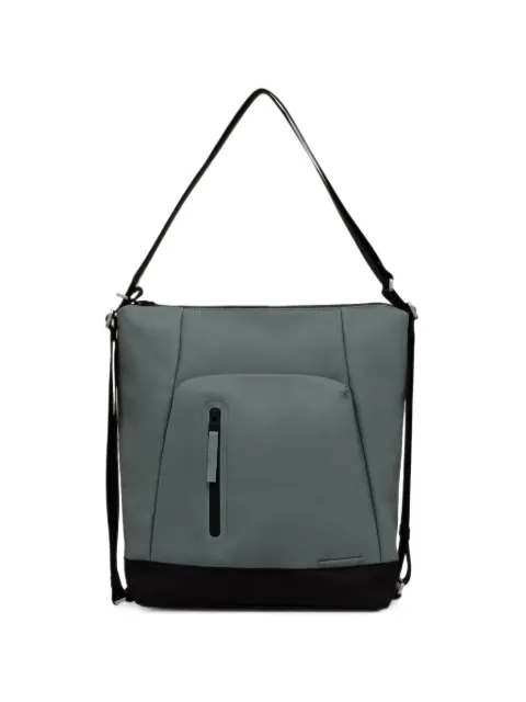 Rains Otaru panelled zip-up tote bag