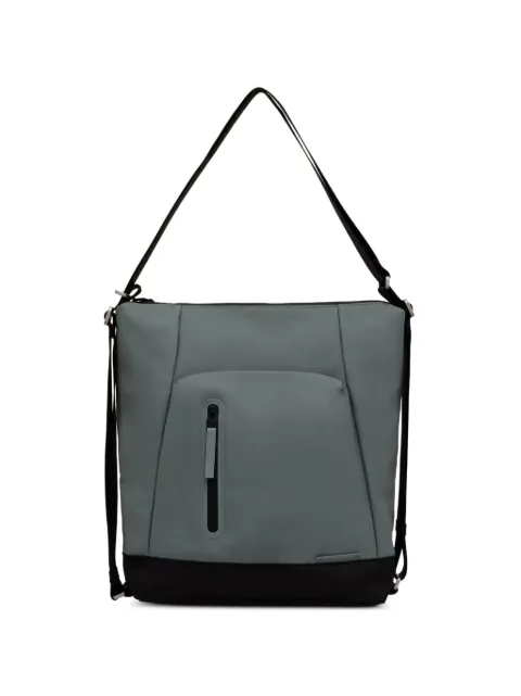 Rains Otaru panelled zip-up tote bag