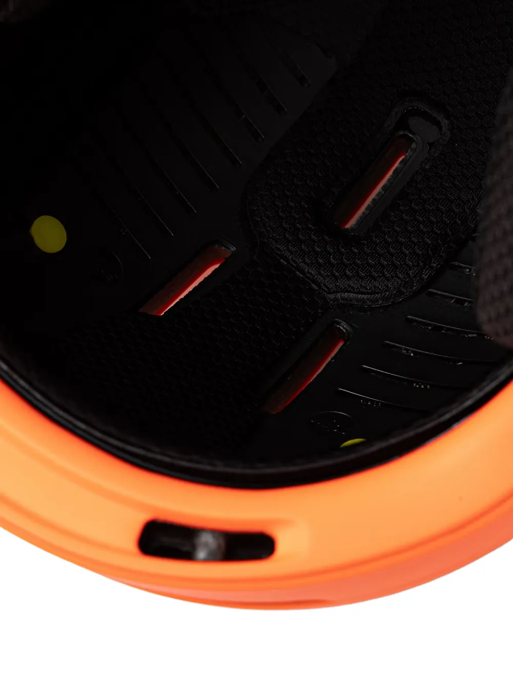 POC Skihelm met logo-print Oranje