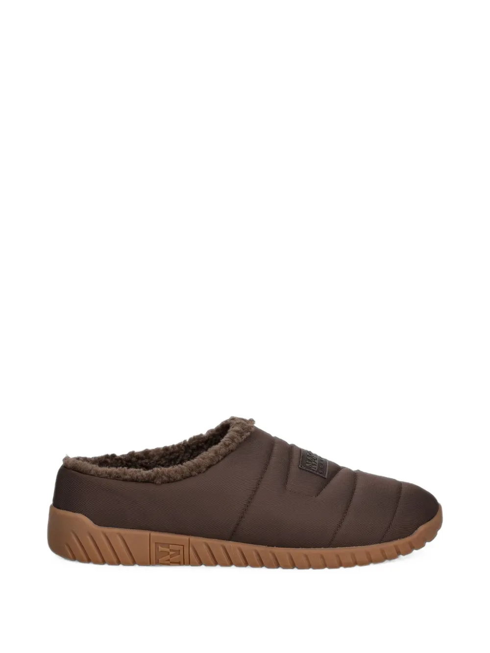 Napapijri Noreg puffer slippers - Marrone
