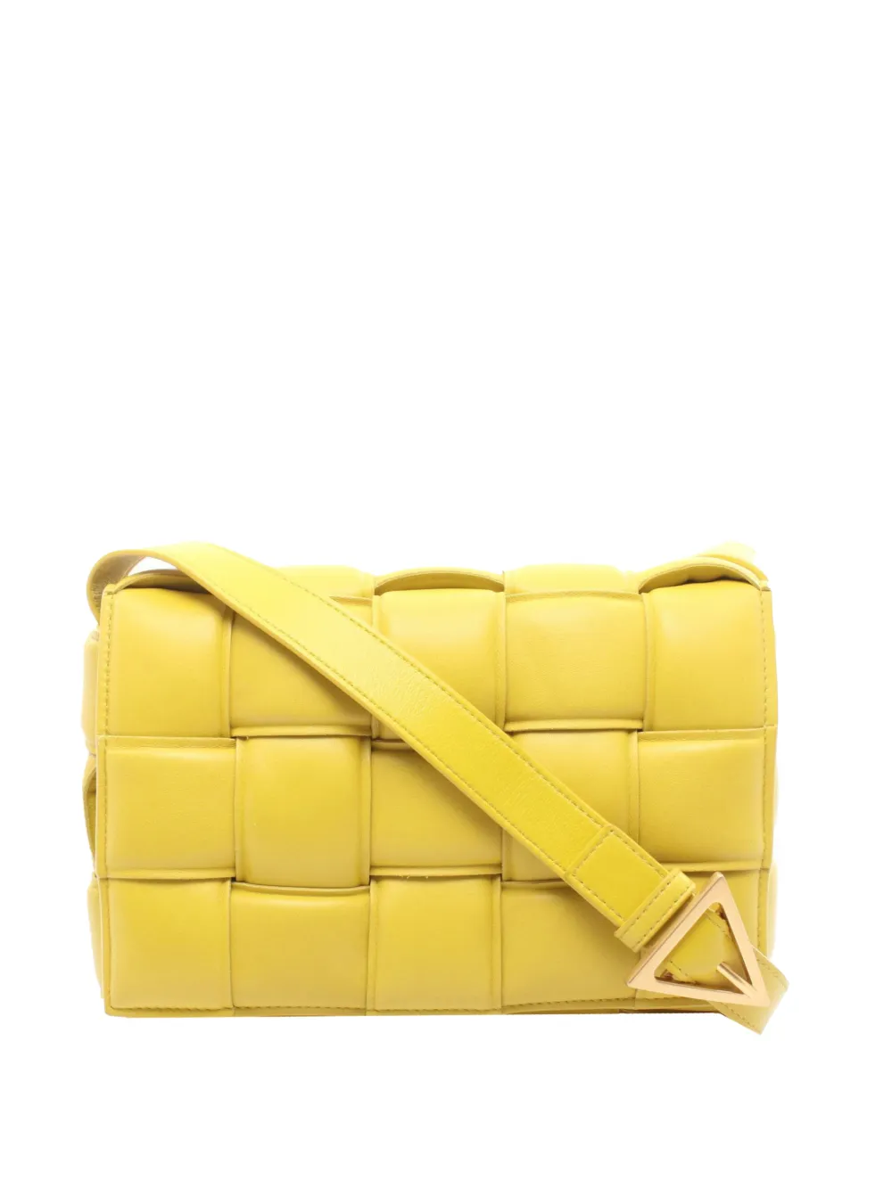 Bottega Veneta Pre-Owned 2012-2026 Small Padded Cassette shoulder bag - Gelb