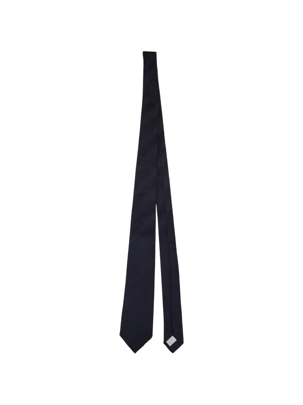 Tagliatore Gestreepte zijden stropdas Blauw