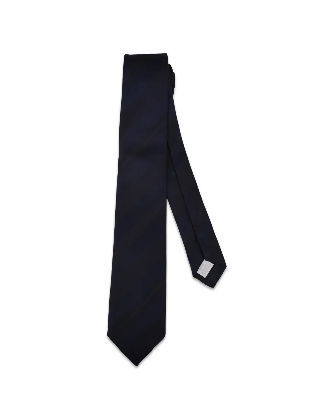 Tagliatore Gestreepte zijden stropdas Blauw