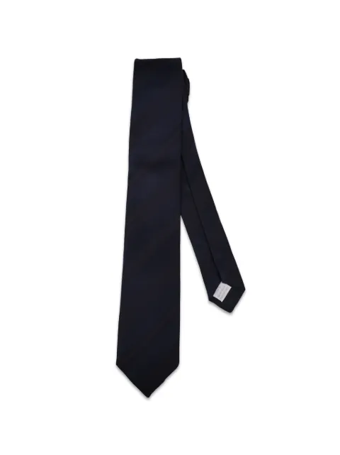 Tagliatore diagonal-stripe silk tie