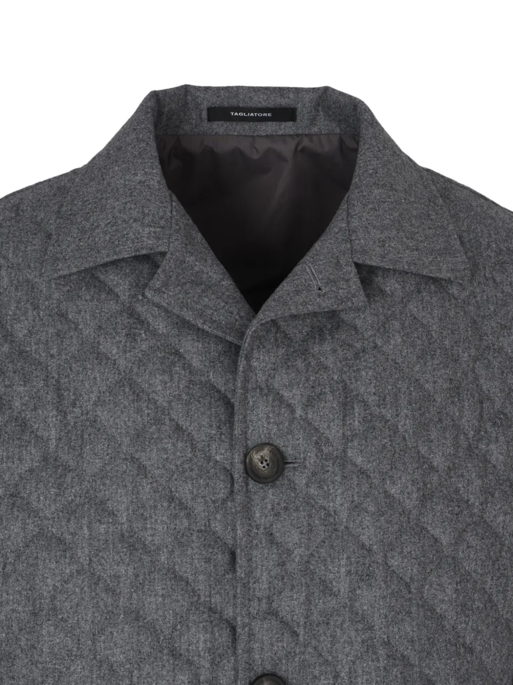 Tagliatore Evans gewatteerd blousonjack Grijs