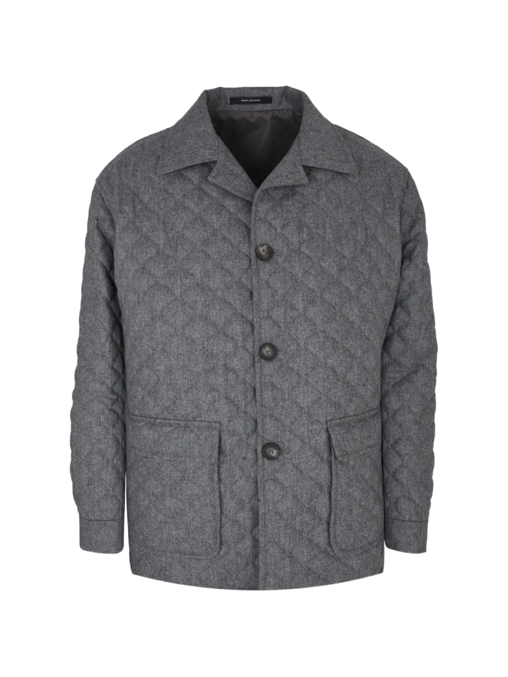 Tagliatore Evans quilted blouson jacket - Grigio