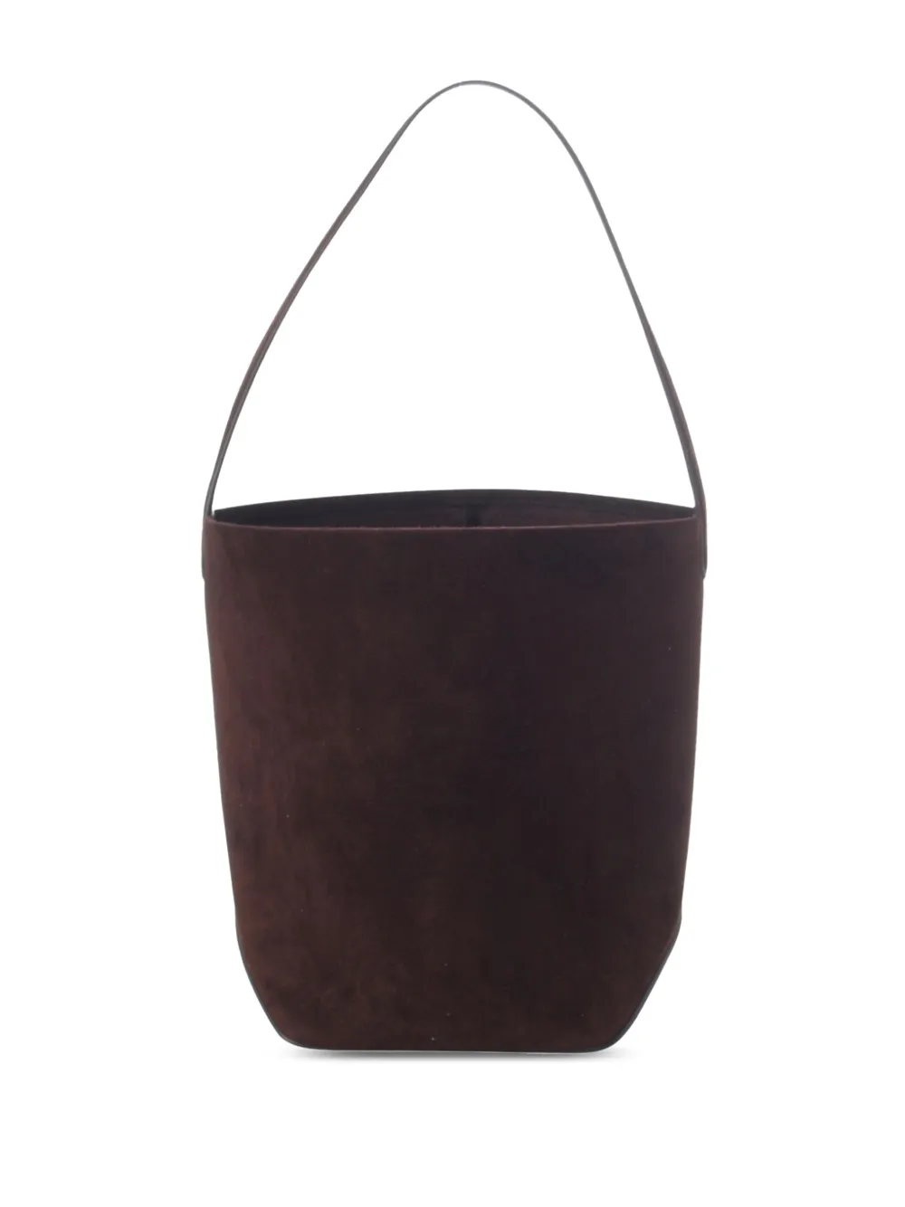 Pre-owned The Row 2021-2026 Medium Suede Edge Ns Park Tote Bag In Brown