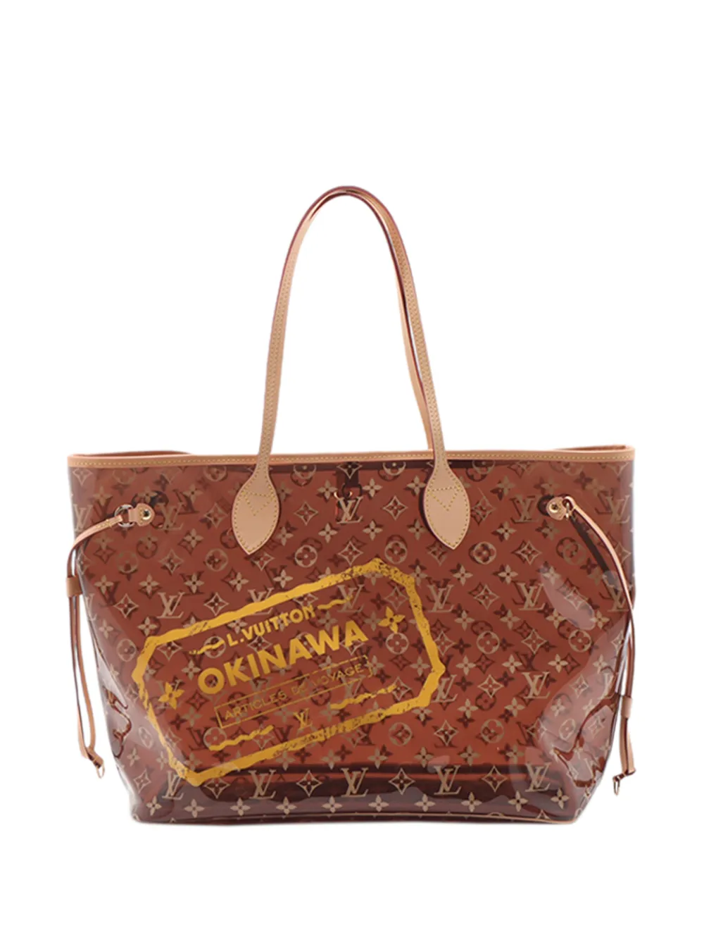 Louis Vuitton Pre-Owned 2021-2026 Monogram Neverfull GM tote bag - Marrone