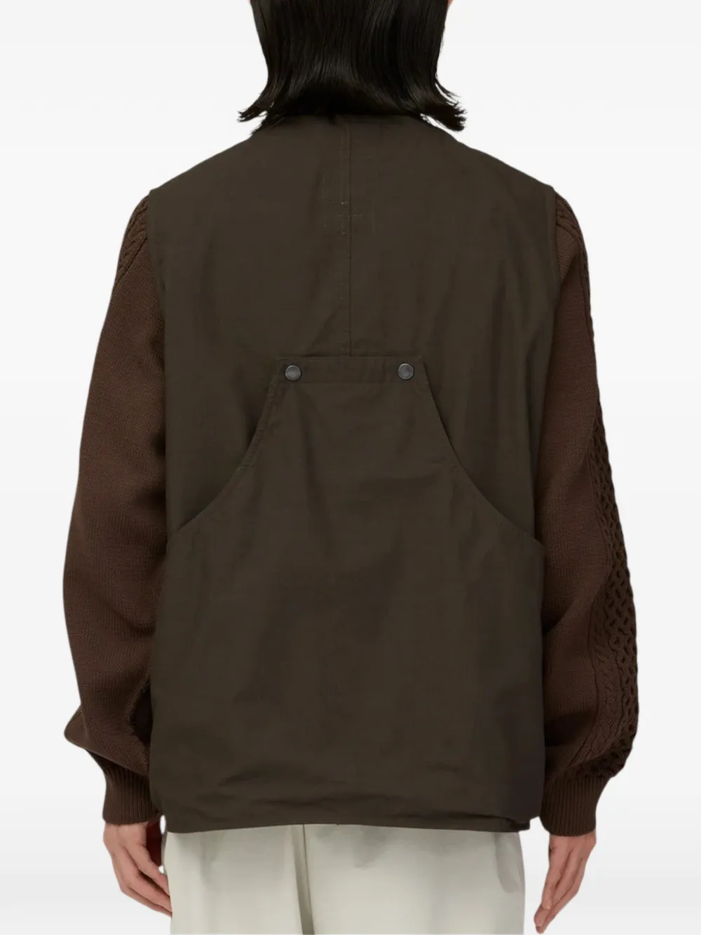 Snow Peak Takibi bodywarmer Bruin