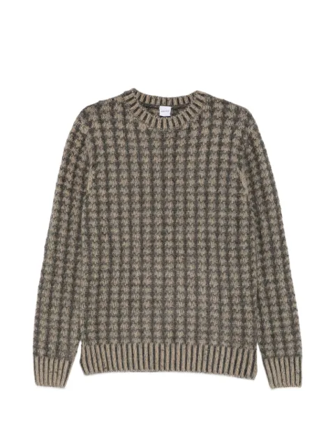 ASPESI checked wool sweater