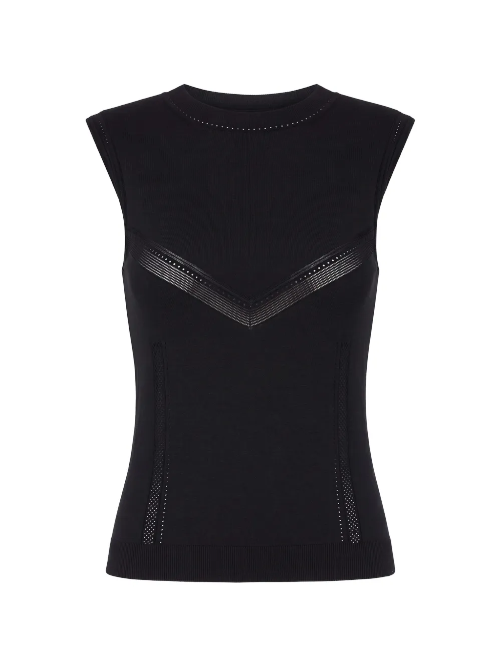 Sportmax haut Spxpavido en maille perforée - Noir Sportmax haut Spxpavido en maille perforée - Noir