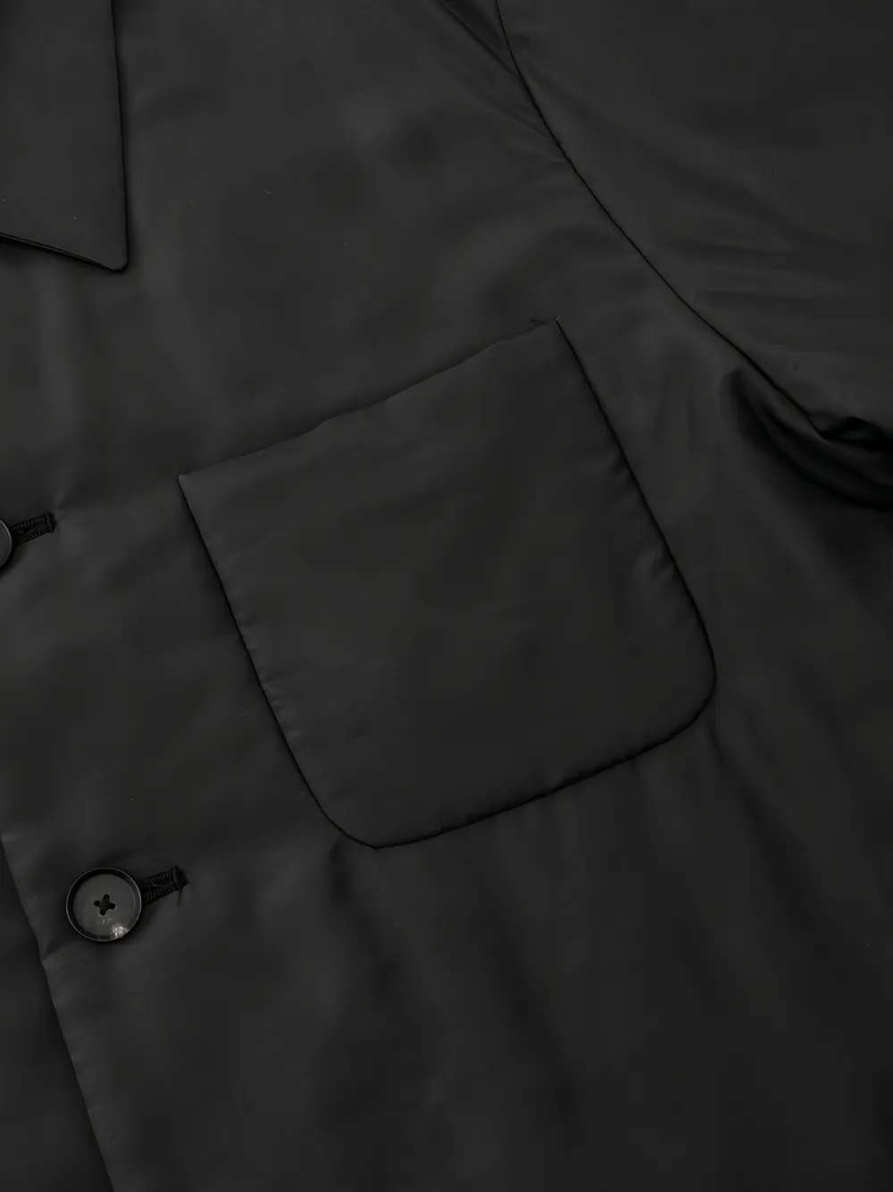 PADDED BUTTONED JACKET