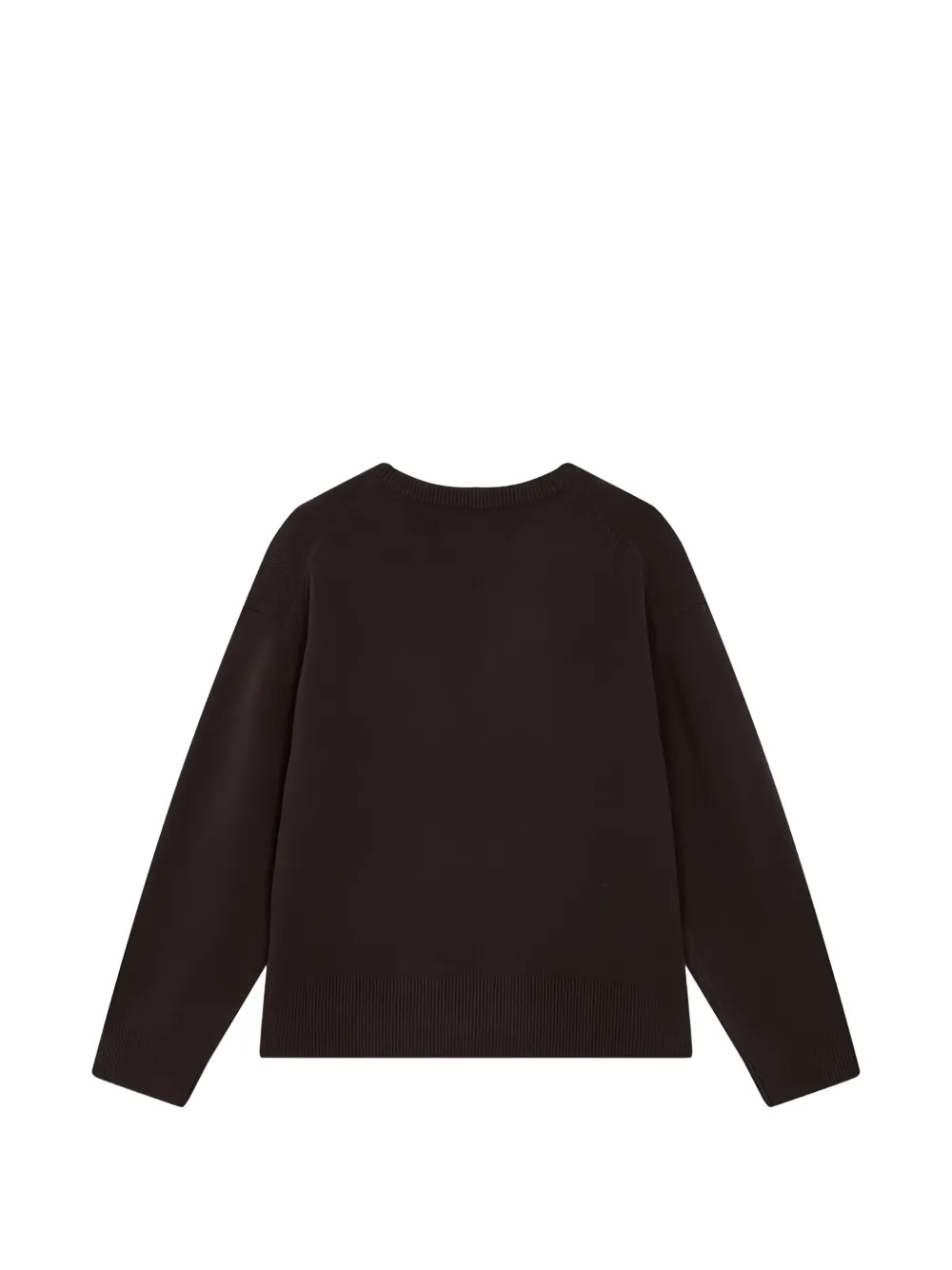 extreme cashmere Mike trui met ronde hals Bruin