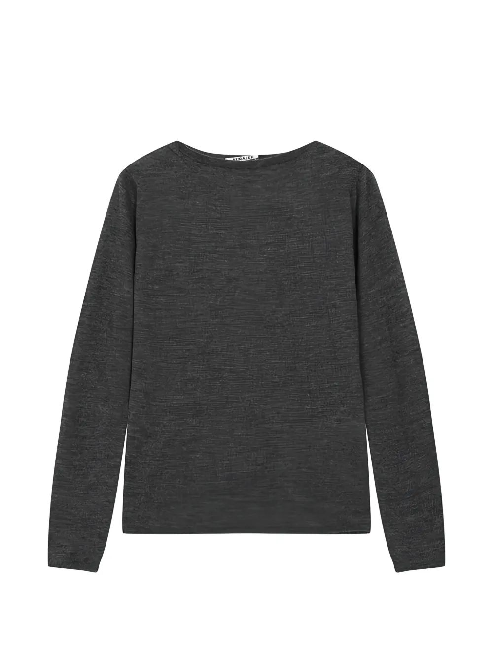 Auralee High-gauge Cashmere Sweater In 灰色