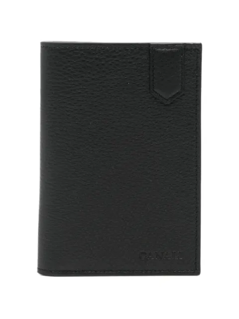 Canali grained leather wallet