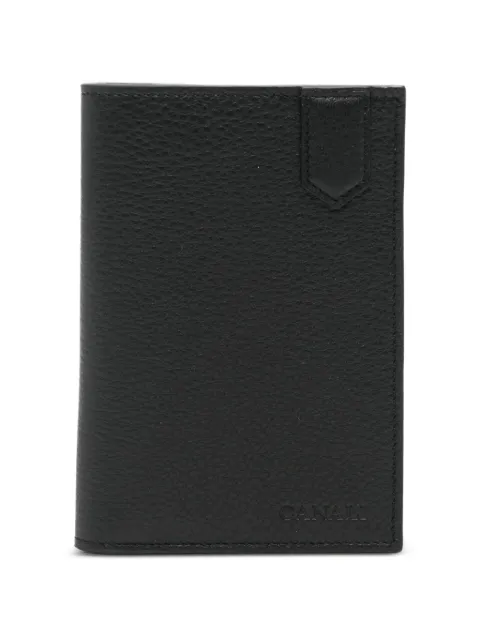 Canali grained leather wallet
