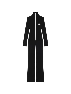 FENDI long-sleeve Jumpsuit | Black | FARFETCH