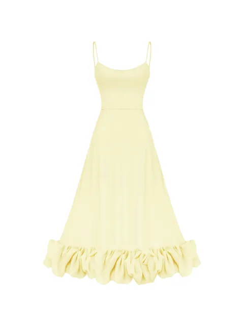 POST MERIDIEM built-in-corset midi dress