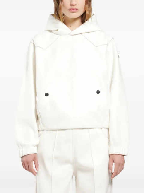 Moncler Grenoble Hoodie mit Logo-Patch