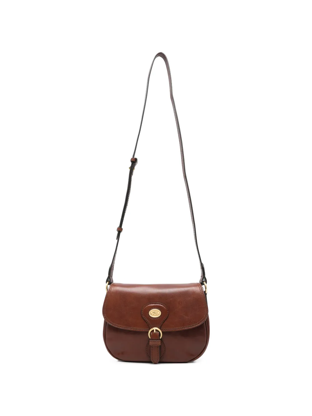 The Bridge Borsa a tracolla in pelle con fibbia - Marrone
