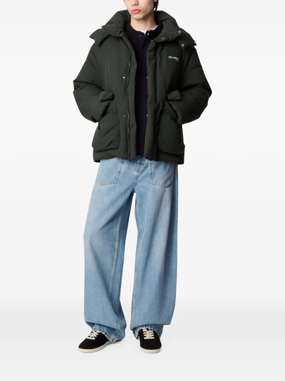 Axel Arigato Tent puffer jacket Groen