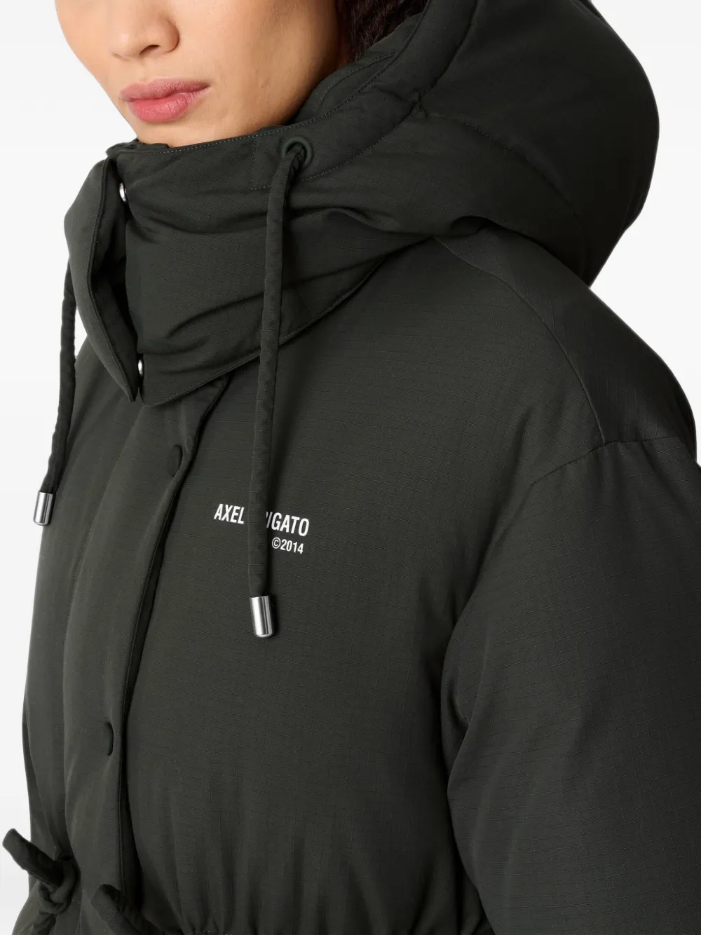 Axel Arigato Grove puffer jacket Groen