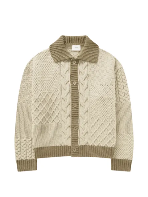 Axel Arigato Franko patchwork cardigan