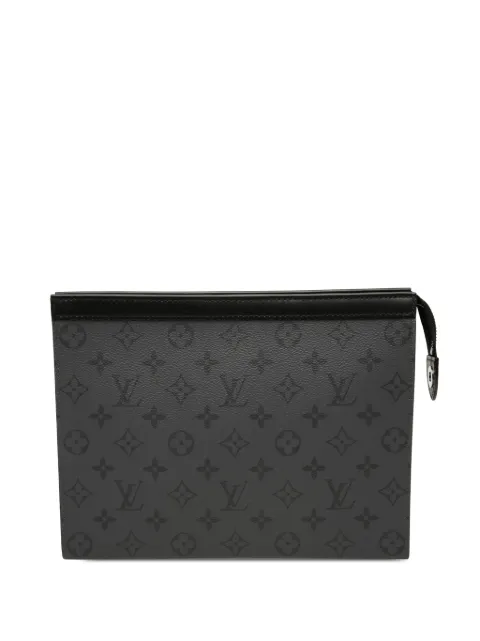Louis Vuitton Pre-Owned 2021-2026 Monogram Eclipse Reverse Pochette Voyage MM clutch bag