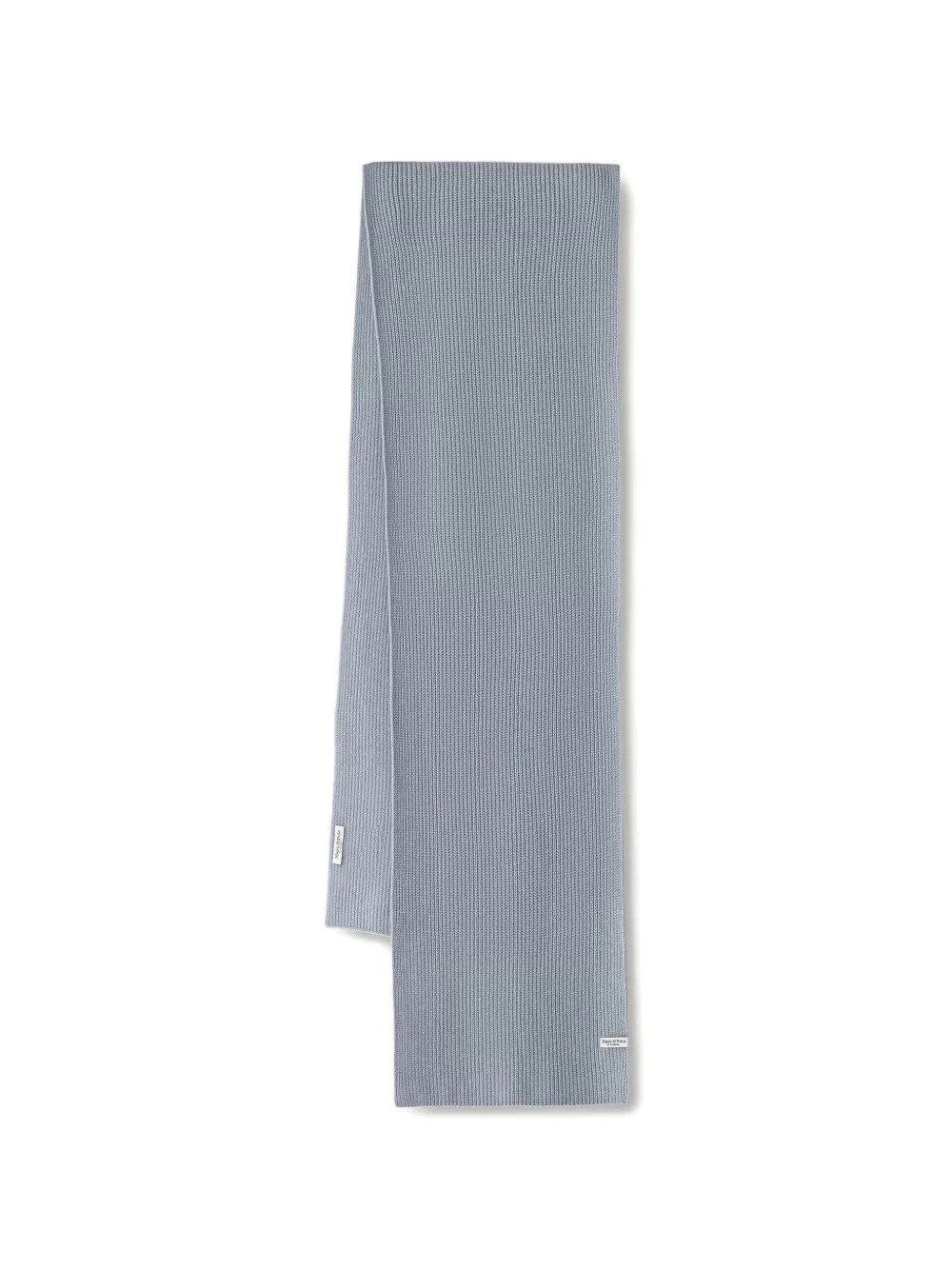 Marc O'Polo ribbed-knit scarf - Blu